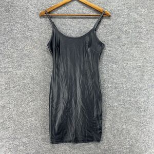 5/$45 Bozzolo Dress Women S Small Black Sheath Short Sleeveless Round Neck